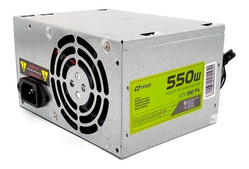 Fuente Para Pc 550w 24 Pines Sata Atx Noga P4 Cooler 4566y6