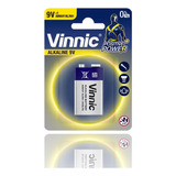 24 Baterias 9v Pila Alcalina Vinnic Blister Distribuidora