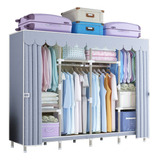 Closet Organizador Rack Ropero 170cm Armable Ropa Armario