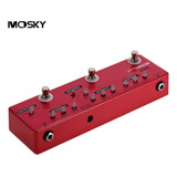 M Mosky Dc5 - Pedal 6 En 1 Para Guitarra Multiefectos