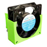 Soporte Cooler 4 Pulgadas Cultivo Indoor Ventilador 3d