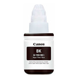 Botella De Tinta Canon Gi-190 Bk Negra