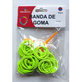 160 Bandas Goma Elásticas Collet Para Manualidades Neón