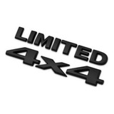 Emblema Metal 4x4 Negro Limited Jeep Ford Chevrolet Toyota 