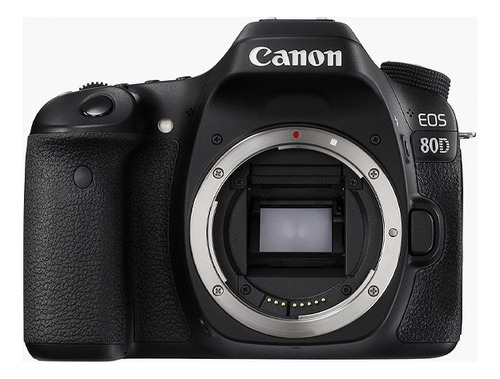  Canon Eos 80d Dslr Color  Negro