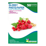 Papel Fotografico Glossy Brillante A4 De 260gr/50 Hojas