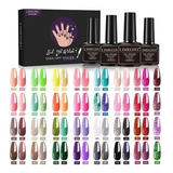 Set De Esmaltes De Gel Flash De 37 Núcleos Uv Led Gel Vernis