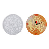 Moldes De Reloj (2 #mold), Moldes De Resina De Silicona, Mol