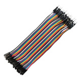 Cables Jumper Arduino Dupont X 40 Macho - Hembra 15cms