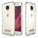 Funda Tpu Transparente Para Motorola Moto Z3 Play + Hidrogel