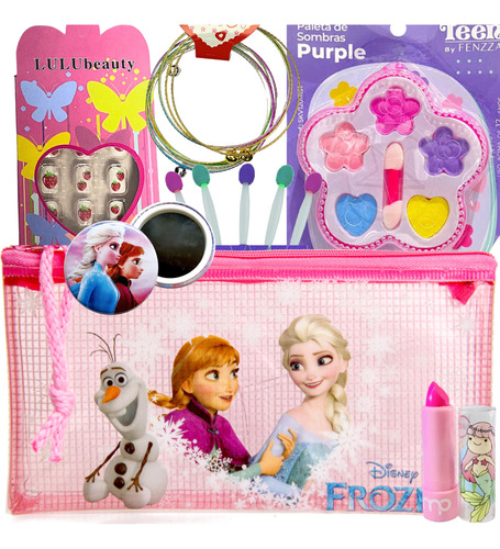 Kit Necessarie Frozen  Maquiagem Acessórios Infantil E Teen
