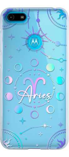 Funda Para Motorola Uso Rudo Para Mujer Signo Zodiaco Aries