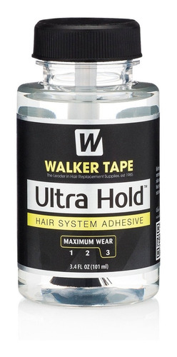 Pegante Ultra Hold Walker Tape Prótesis Pelucas 3.4oz-100ml