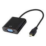 Xmsjsiy Micro Hdmi A Vga Audio Adaptador Convertidor P Hd M.