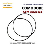 Kit De Correas Para Mecanismo Comodore Cbm-dm 6403