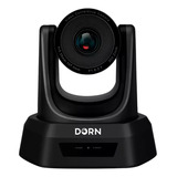 Câmera Web Dorn Ptz 20xh Full Hd Cor Preto