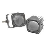 Par De Faros Led Lupa Explora 3in Para Auto Moto 