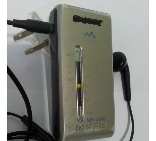 Radio Am Fm Sony Srf-s84 Vintage  Portable Audifonos