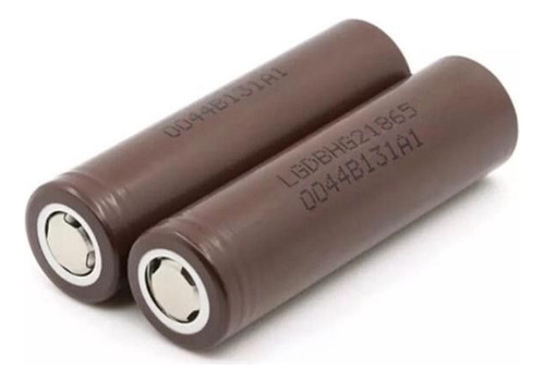 02 Baterias 18650 LG Chocolate 3000 Mah Lanterna Brinquedos