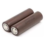 02 Baterias 18650 LG Chocolate 3000 Mah Lanterna Brinquedos