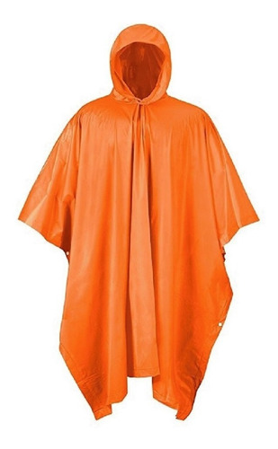 Capa De Lluvia Poncho Impermeable De Emergencia Xl 127x203cm