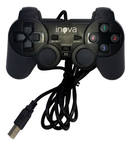 Kit 5 Controle Joystick Usb Inova Pc Con-203z Atacado