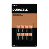 Duracell Baterías 9 Voltio 8 Pk