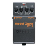 Pedal Distorsión Boss Mt-2 Metal Zone