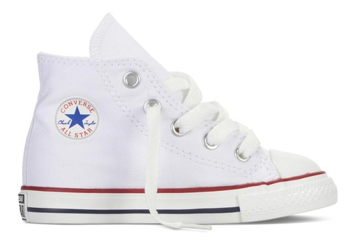 Tenis Original Converse Bota Blanco Clasico Niños/bebé 7j253