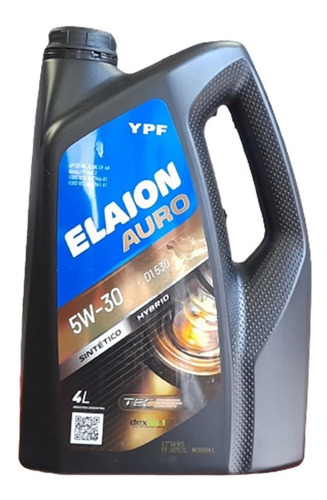 Elaion F50 D1 5w30 100% Sintético Chevrolet
