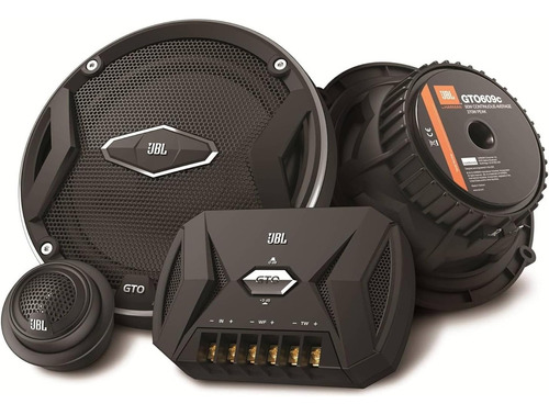 Conjunto De Mídia Jbl Gto 609c 90w Rms/270w Pico De 6,5 Polegadas