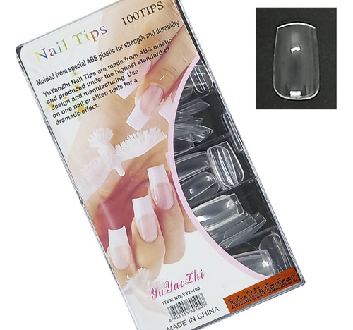 100 Tips Uñas Postizas Enteras Press On Nails Decoración