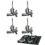 Registro Cooktop Tripla Chama Fischer 4 Bocas 9788 Original