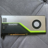 Placa De Vídeo Nvidia  Quadro Rtx 4000 8gb Pouco Usada