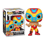 Funko Pop El Heroe Invicto #709 Lucha Libre Iron Man