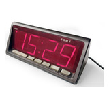 Reloj Despertador Digital Eléctrico Tomy K-2 Retro Diseño C4