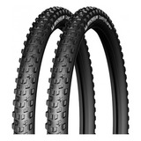 Paq 2 Llantas Michelin 27.5x2.10 Country Grip'r Mtb Rígida