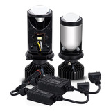 Par De Bombillos Y6 Led H4 De 24000 Lumens + 2 Cocuyos Rgb 