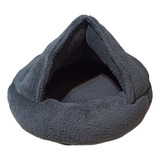 Iglu Cucha Cama Moises Para Gatos Huron Corderito 55cm Diam