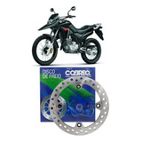 Disco E Pastilha Freio Traseiro Honda Xre300 Xre 300 Cobreq