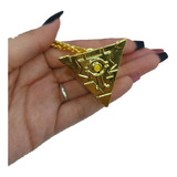 Collar Rompecabezas Del Milenio Yugioh Anime Dorado 