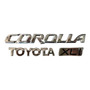 Kit Emblema Corolla 2008 2009 2010 2011 2012 Toyota Generico Toyota Corolla