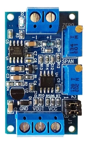 Módulo De Corriente A Voltaje 0/4-20ma A 0-3.3v 5v 10v Volta