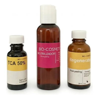 Peeling Descamante Tca 50% 20mls+neutralizador+regenerador | Meses sin interés