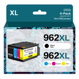 Cartuchos De Tinta 962xl Para Impresora Hp. 4 Unidades