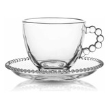 Taza De Té O Café En Cristal Elegante