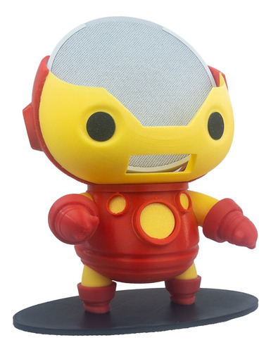 Base Iron Man Alexa Echo Pop, Dot 4 Y 5 Soporte Bocina
