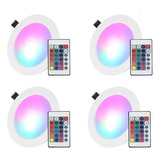 Lampara Luz Led De Techo Control Remoto Inteligente Rgb