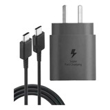 Cargador Para Samsung Z Flip 4 Carga Rápida 25w + Cable