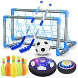 3 1 Hover Soccer Ball Hockey Bowling Set Juguetes Inter...